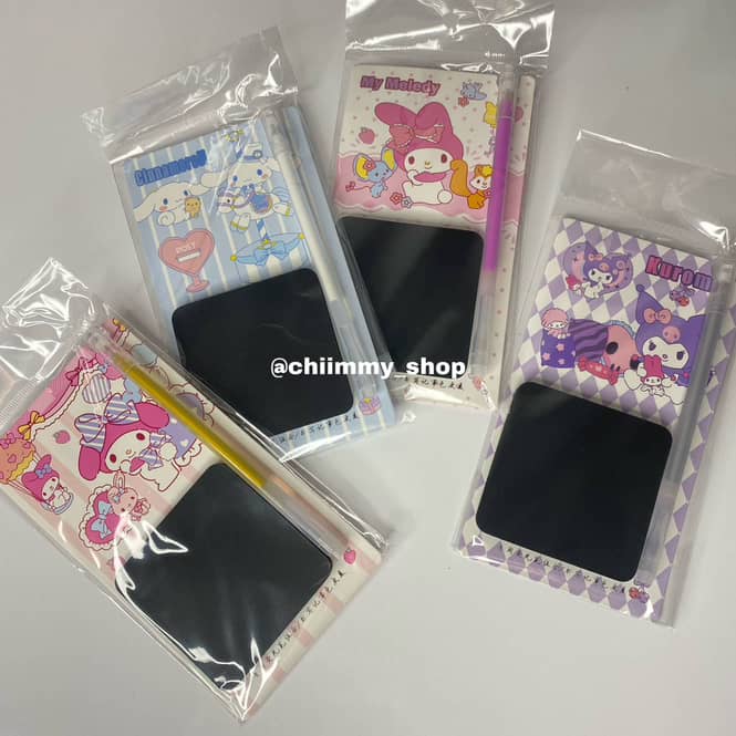 استیک نوت مشکی سانریو