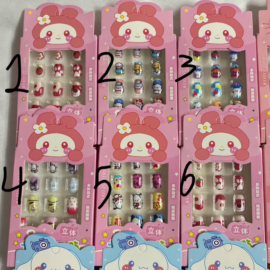 ناخن مصنوعی بچگانه سانریو کد 2