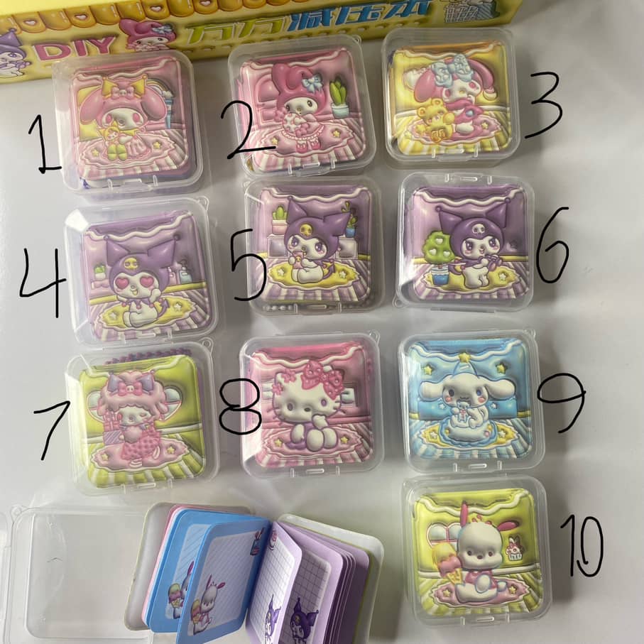 مینی دفترچه سانریو