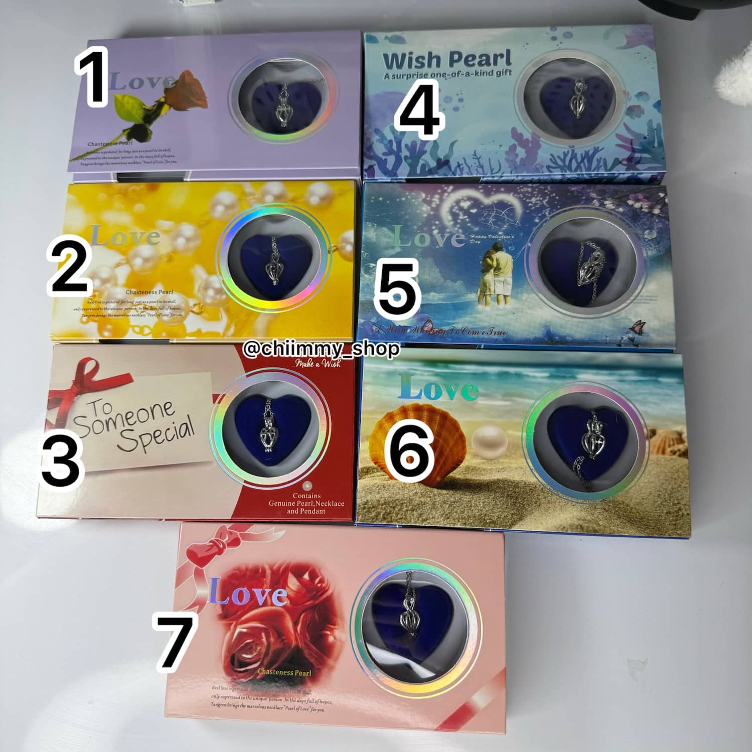 گردنبند مروارید عشق