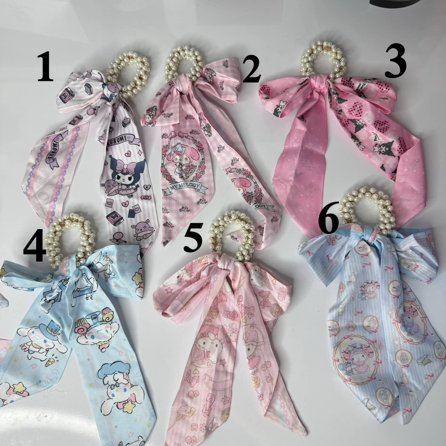 کش مو مروارید سانریو