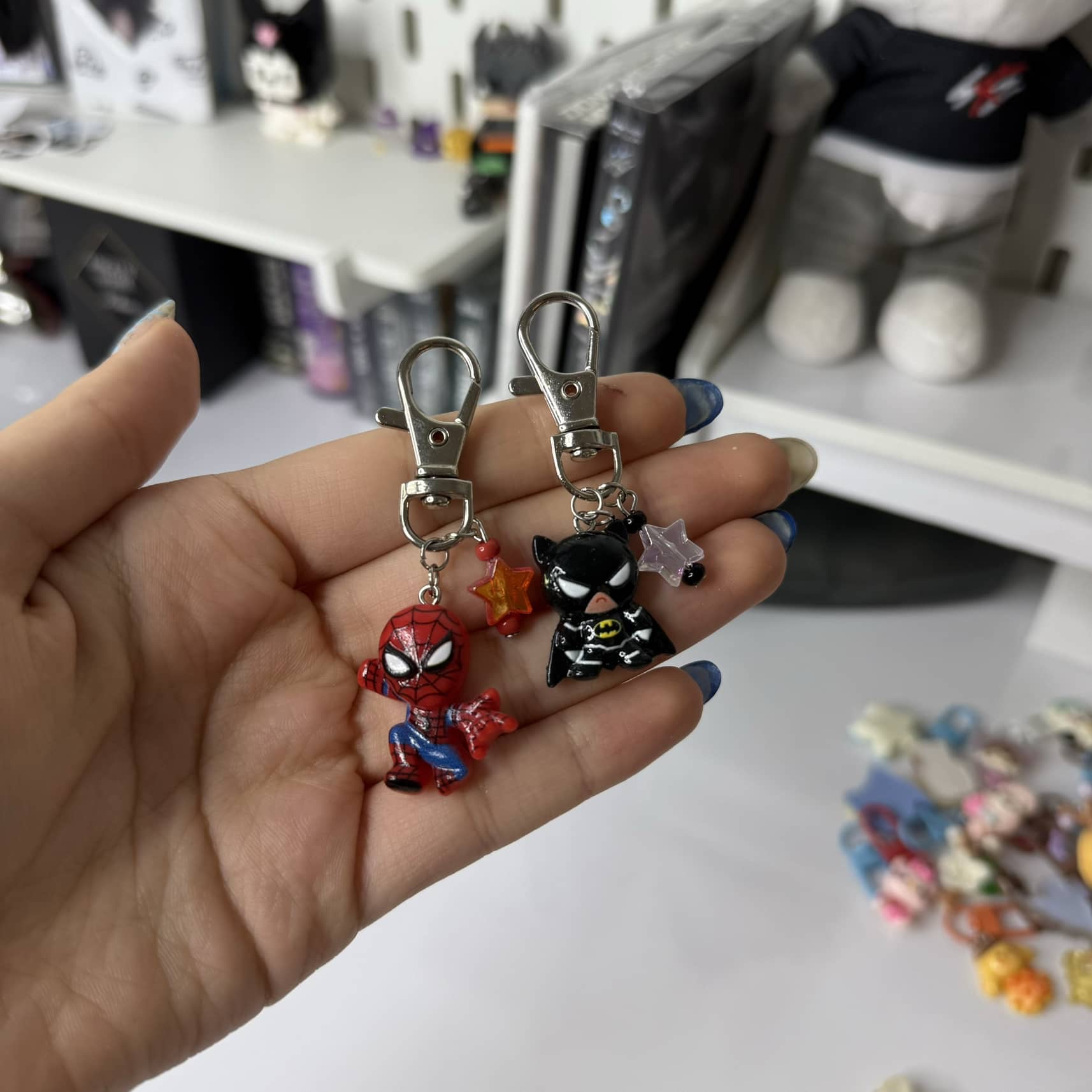 ست آویز اسپایدرمن وبتمن