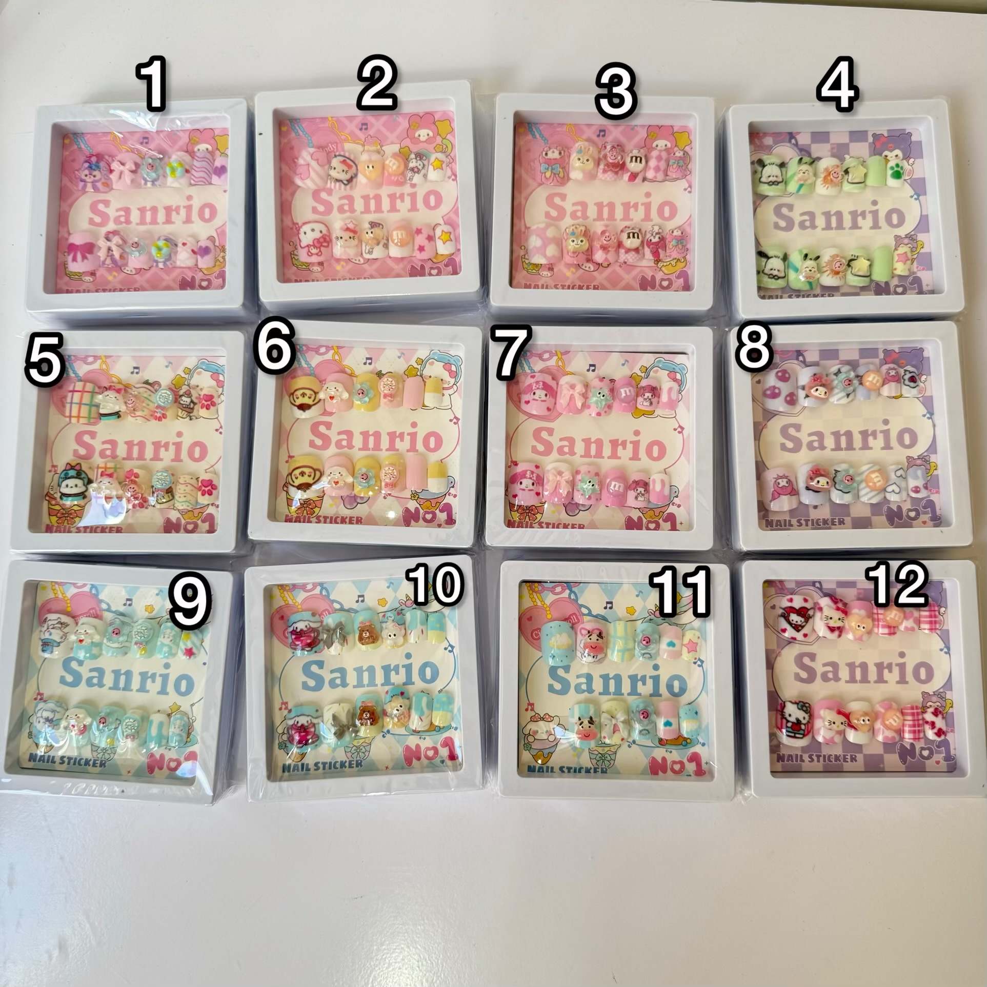 ناخن مصنوعی بچگانه سانریو