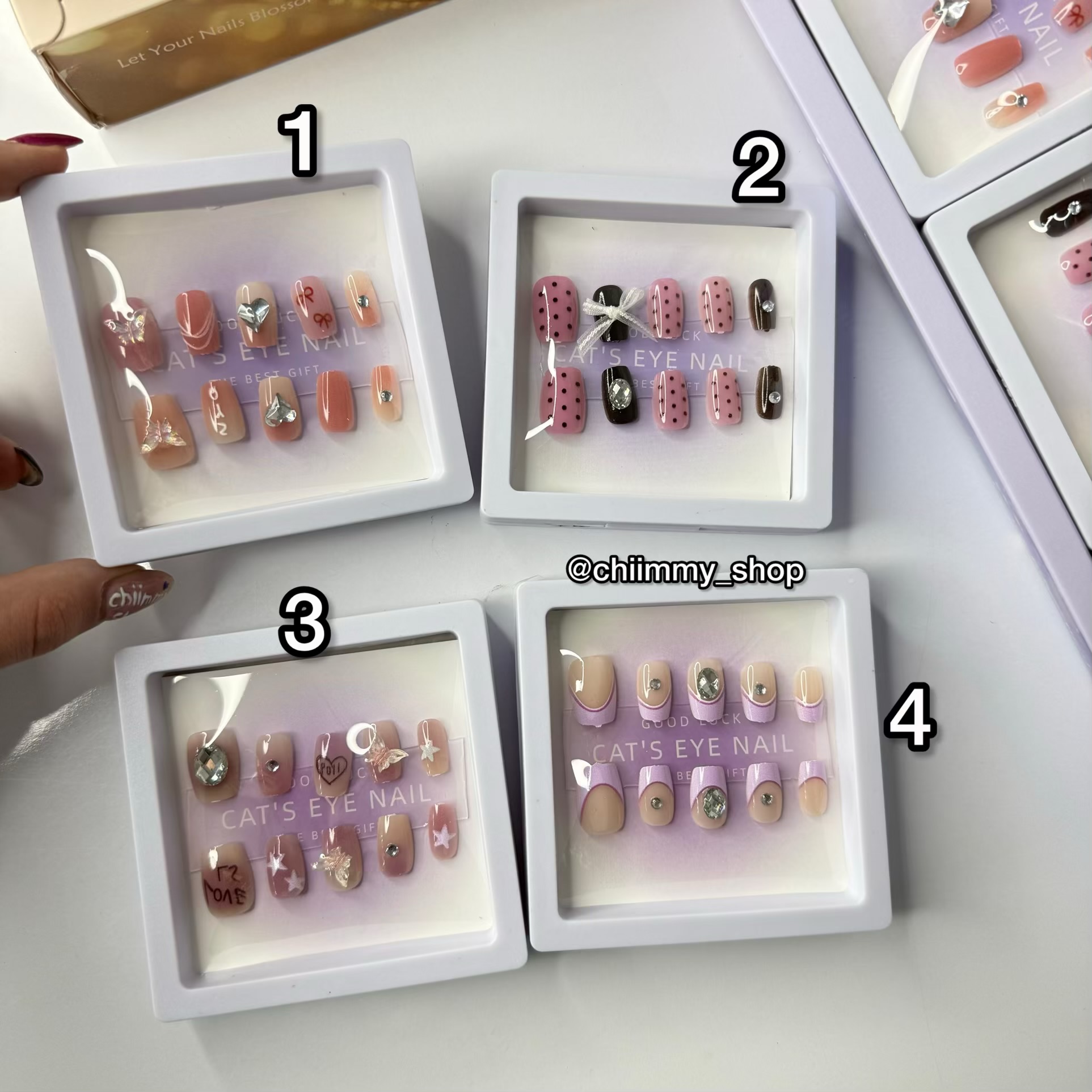 ناخن مصنوعی پینترستی