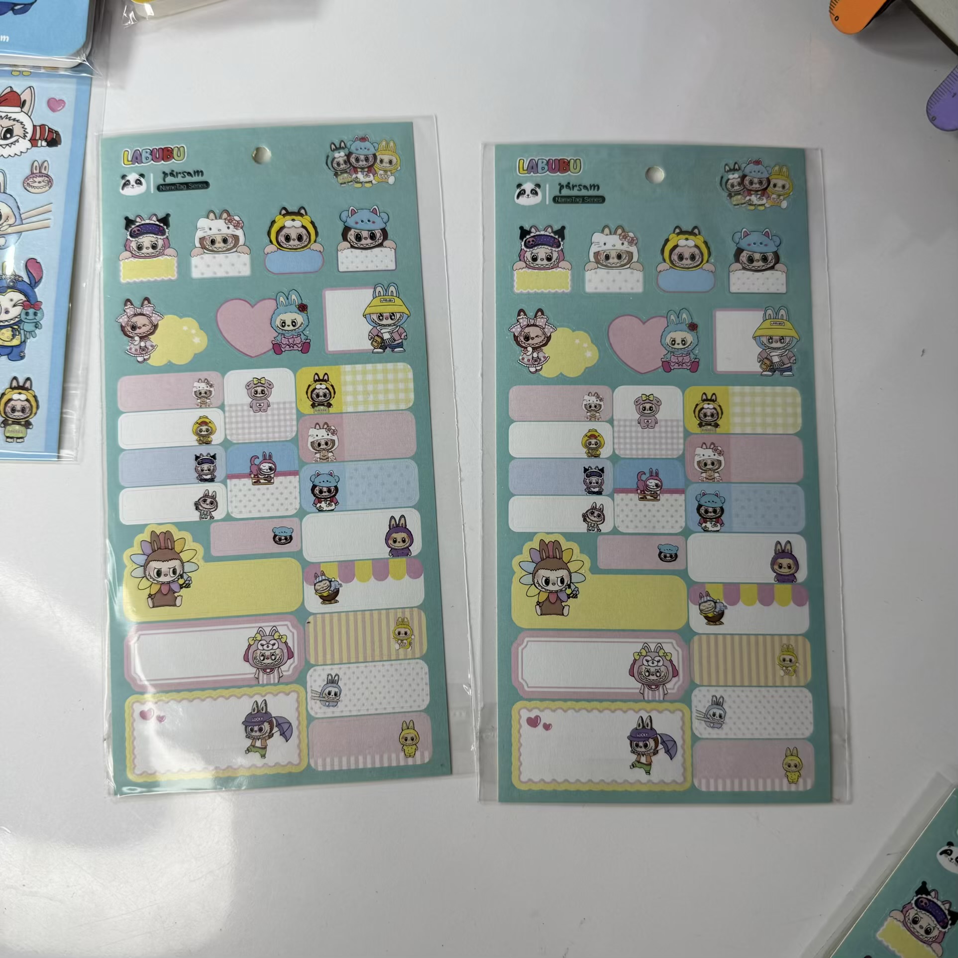 برچسب اسم لبوبو