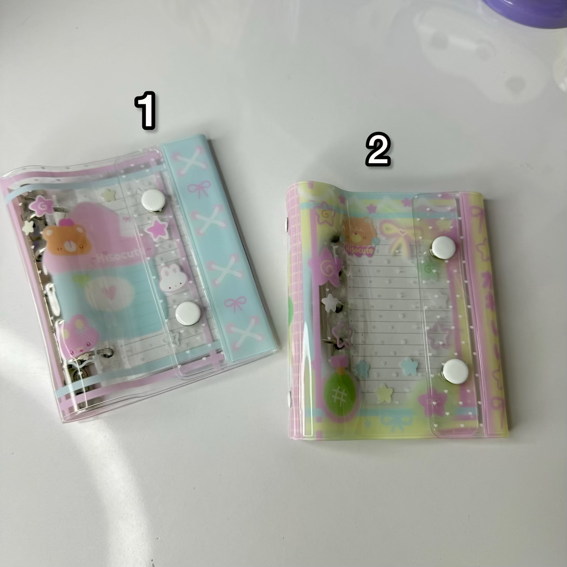 کلاسور شفاف پینترستی