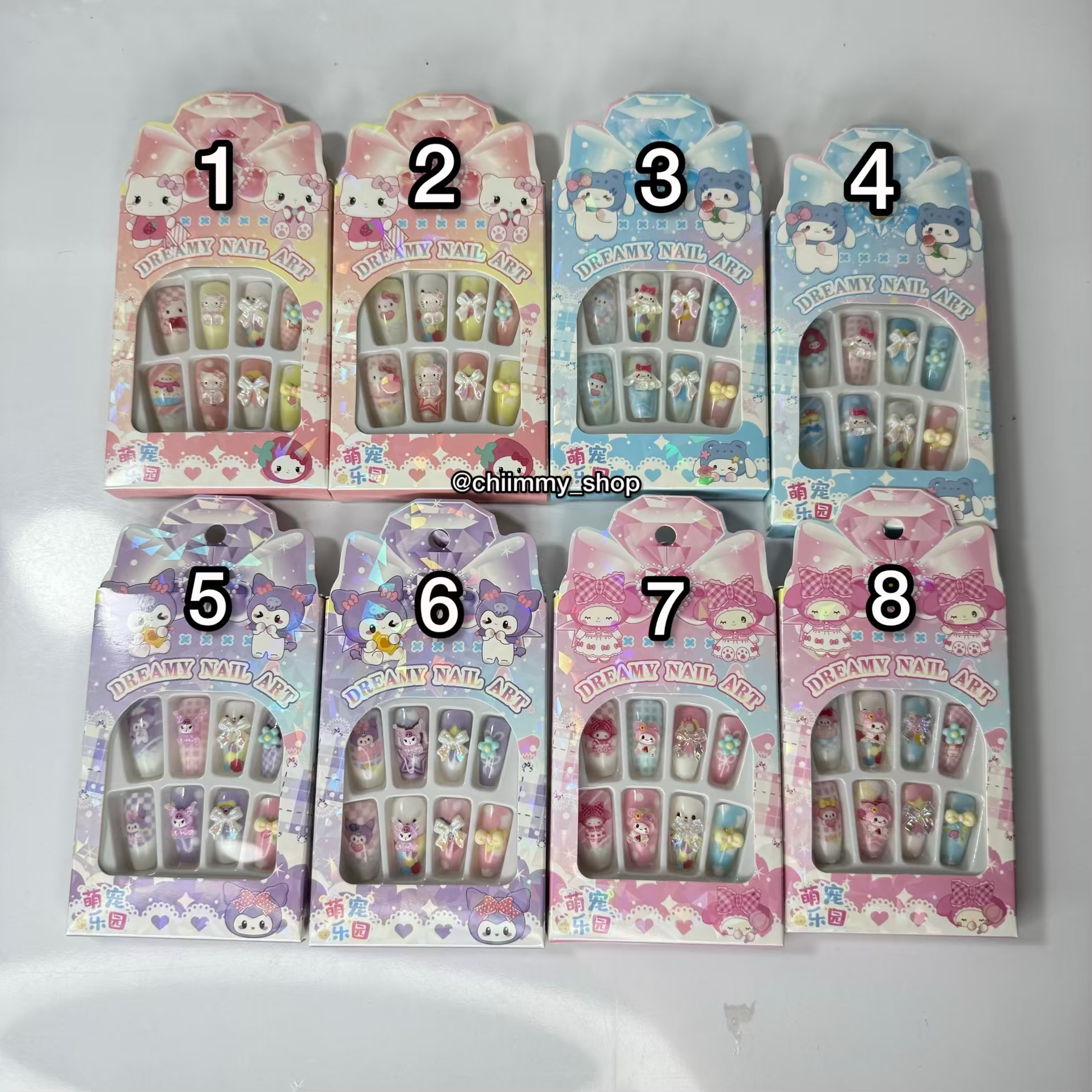 ناخن مصنوعی سانریو